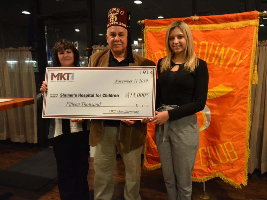 MKT Shriner Donation